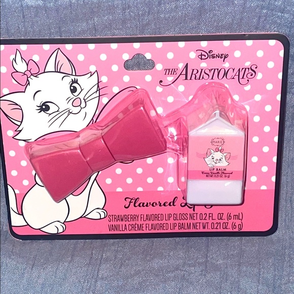 Disney Other - Disney Aristocats Marie Flavored Lip set